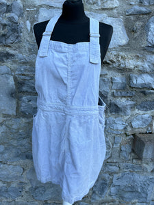 Light blue cord pinafore uk 18