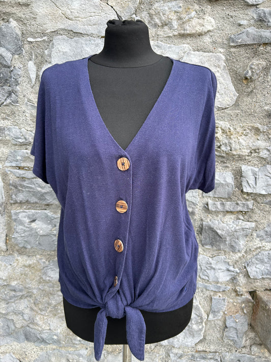 Navy top uk 14