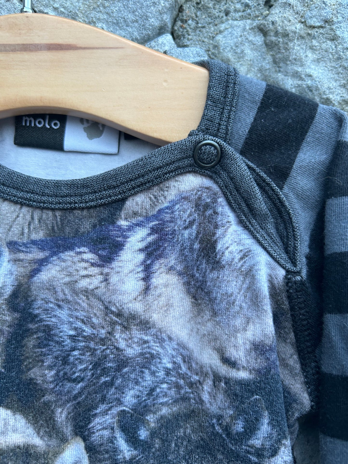 Wolves raglan vest 6m (68cm)