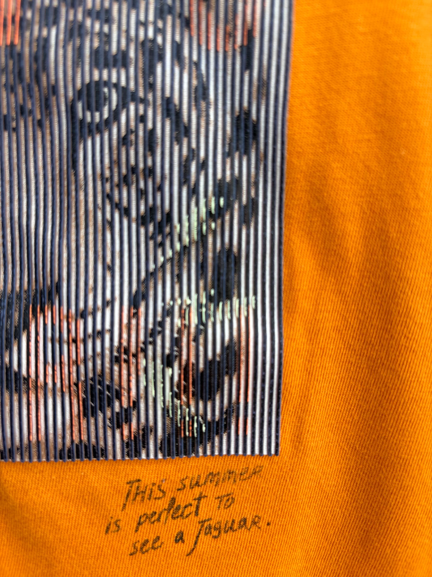 Tiger orange T-shirt  2-3y (92-98cm)