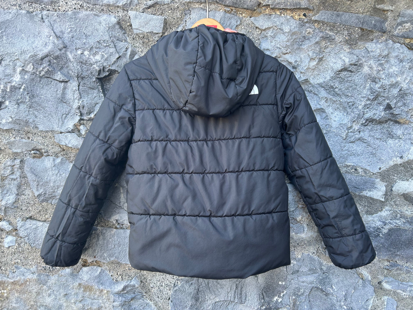 Black&pink reversible jacket  4-5y (104-110cm)