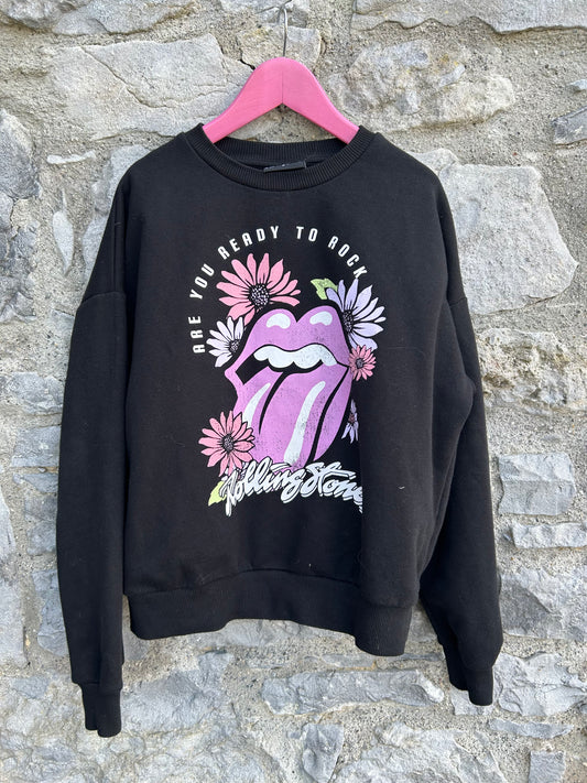 Ready to rock black sweatshirt  12-13y (152-158cm)
