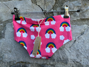 Pink rainbow briefs  5-6y (110-116cm)