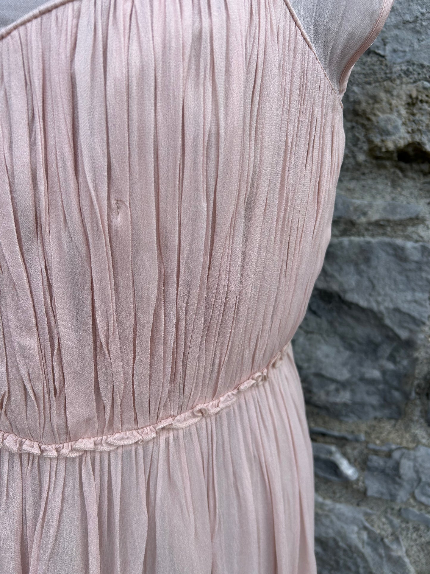 Powder pink dress uk 12