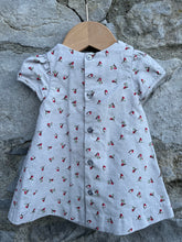 Load image into Gallery viewer, Robin grey dress   0-3m (56-62cm)
