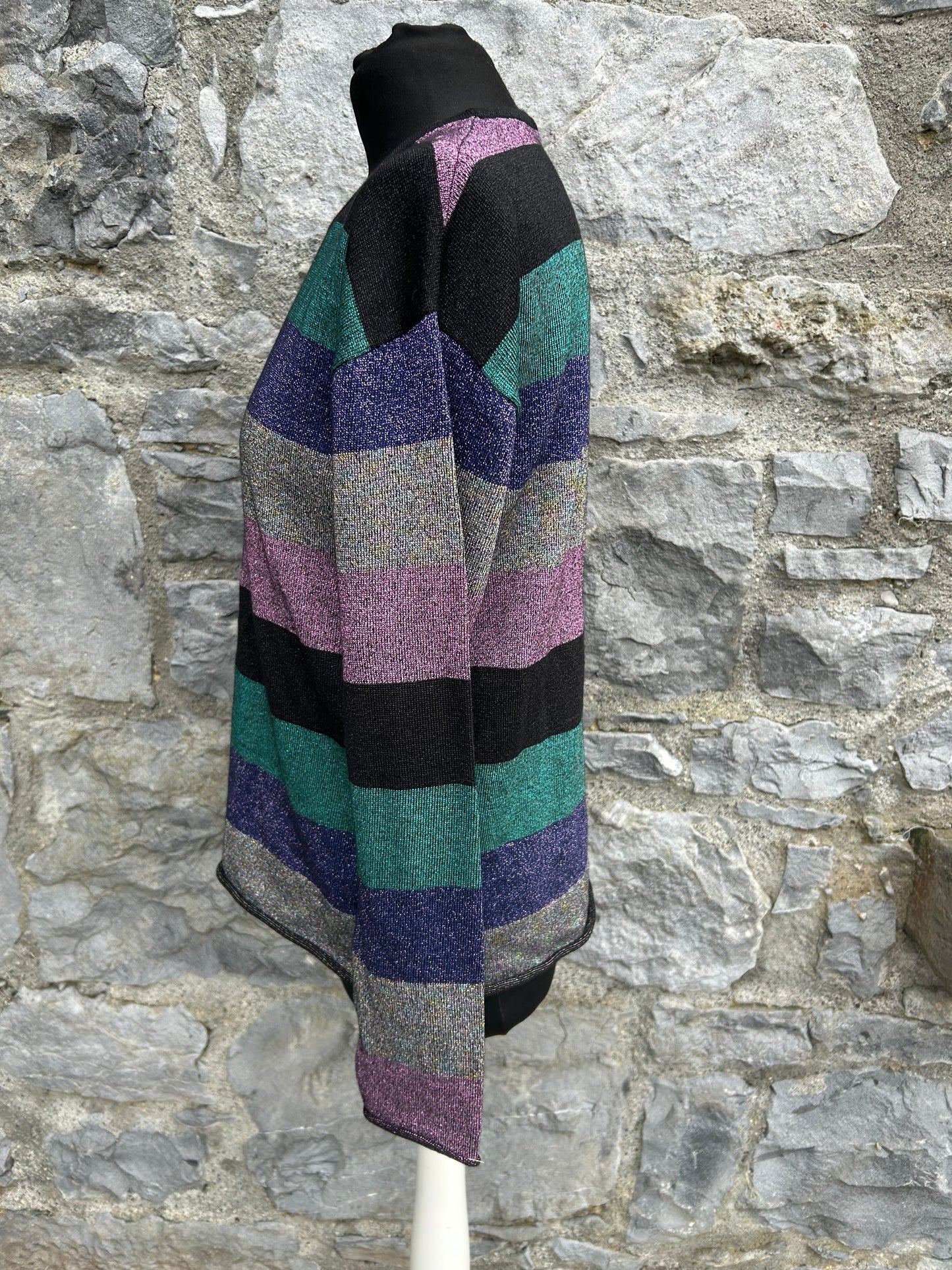 Stripy sparkly jumper uk 12