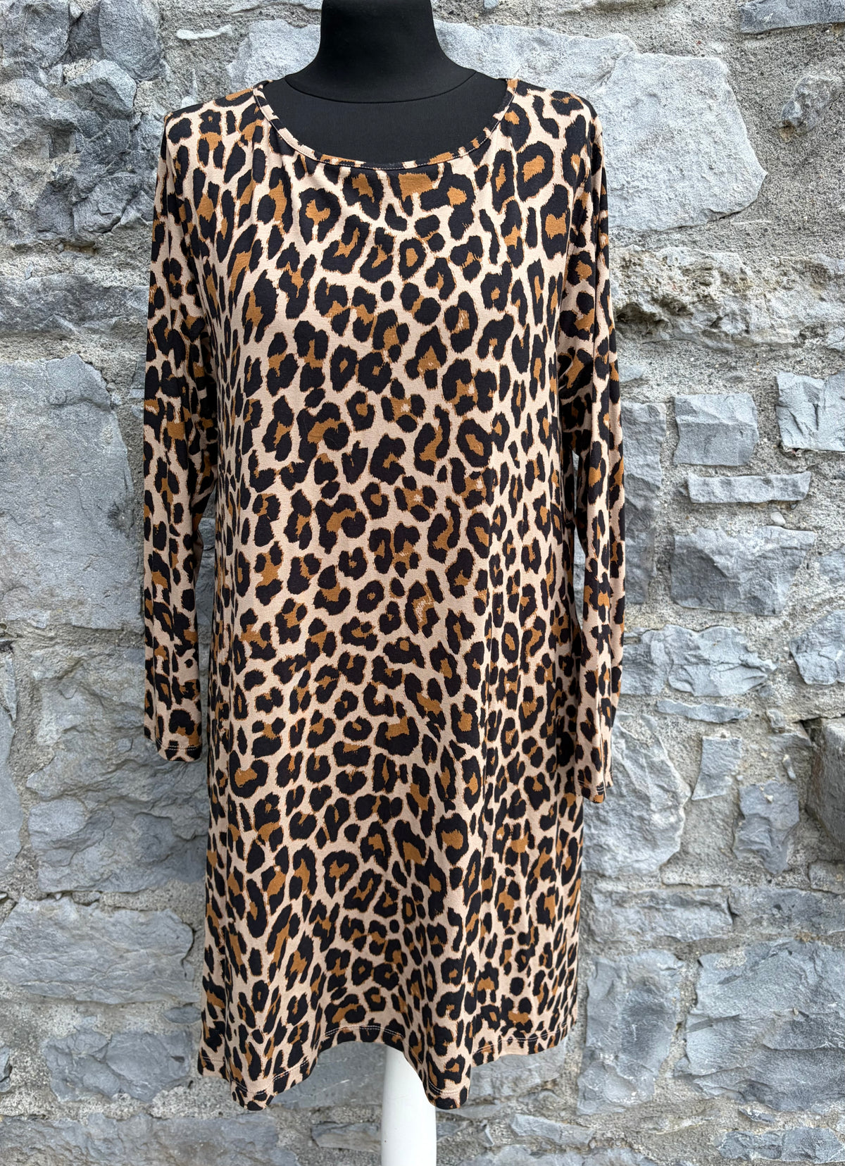 Leopard print dress uk 14