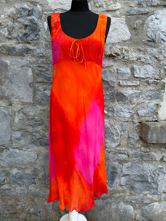Y2K Red&pink dress uk 12