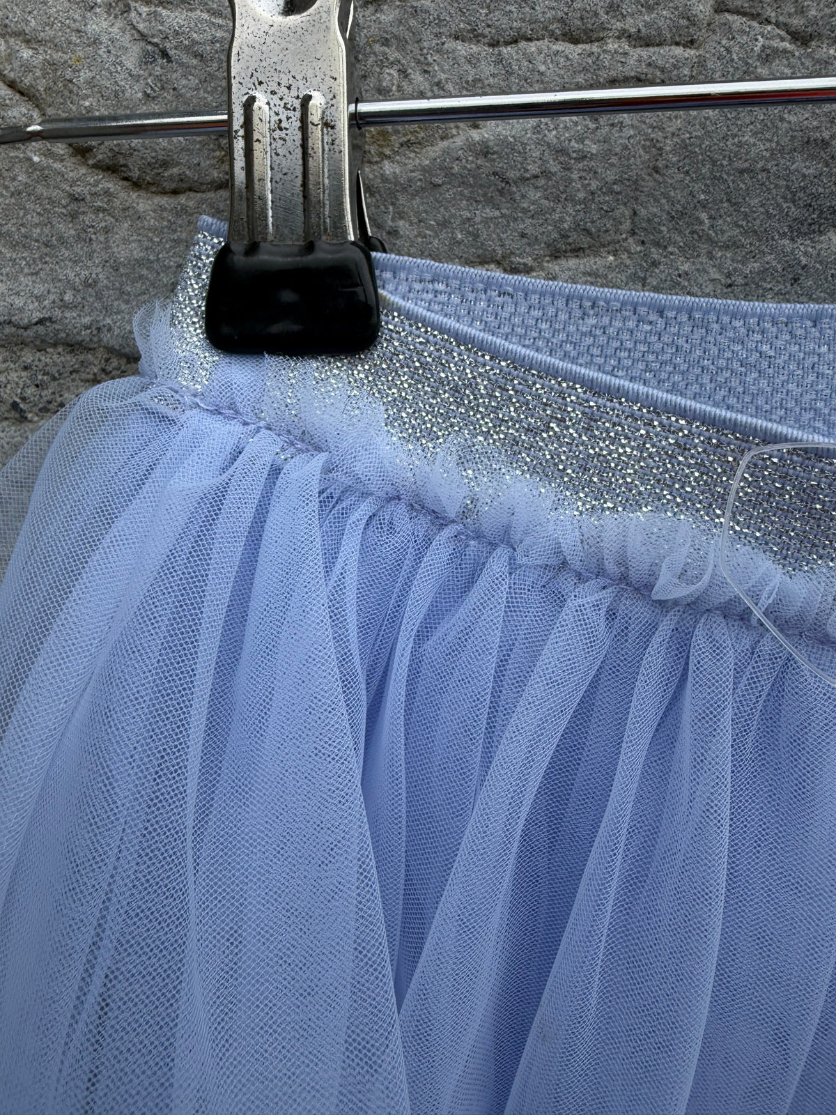 Icy blue tulle skirt  4-5y (104-110cm)