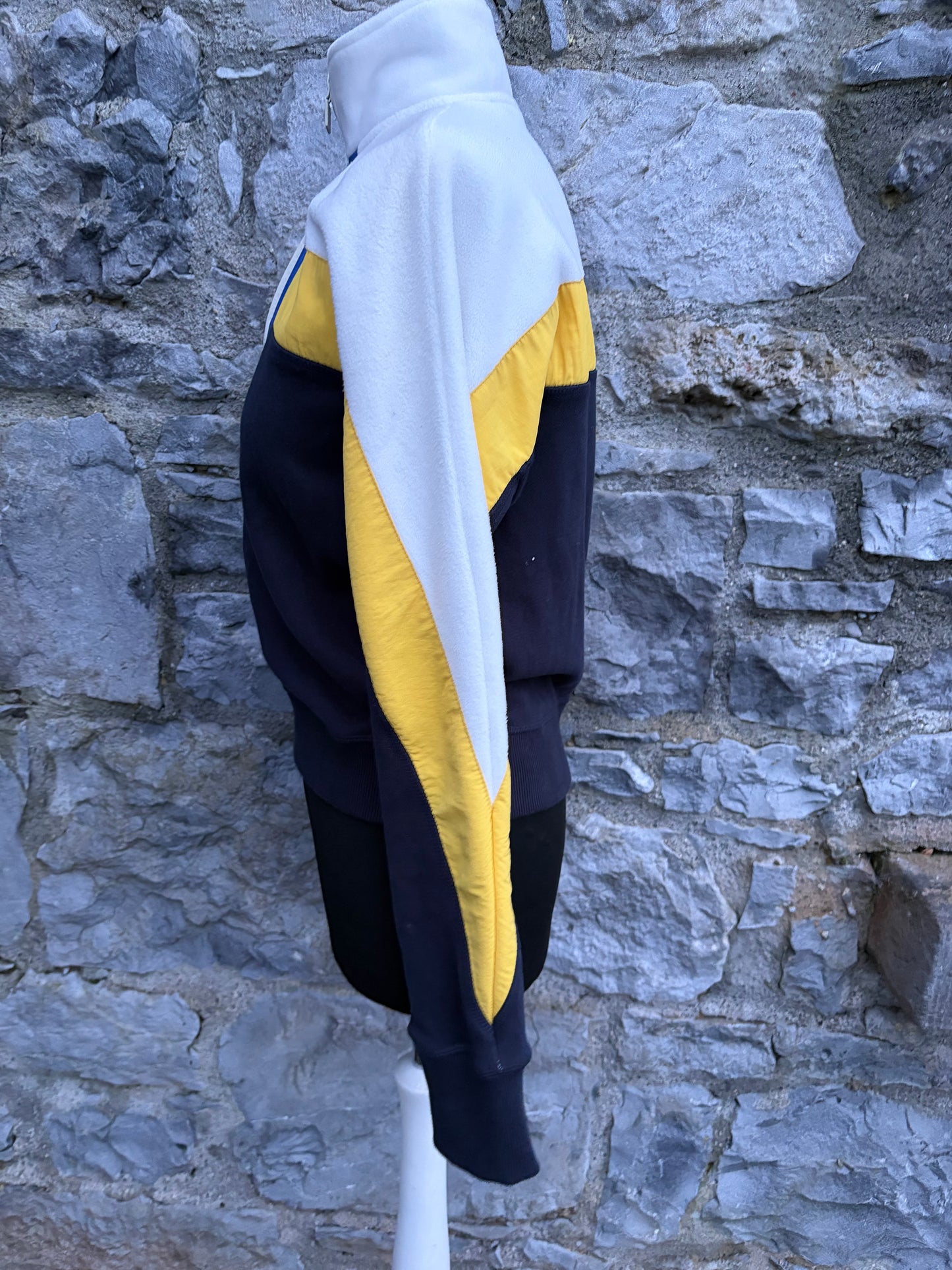 Navy Sportstyle Dolmon Funnel Sweatshirt  uk 6-8