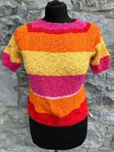 Load image into Gallery viewer, 90s Pink&amp;orange top uk 10

