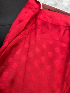 Red spotty blouse uk 6-8