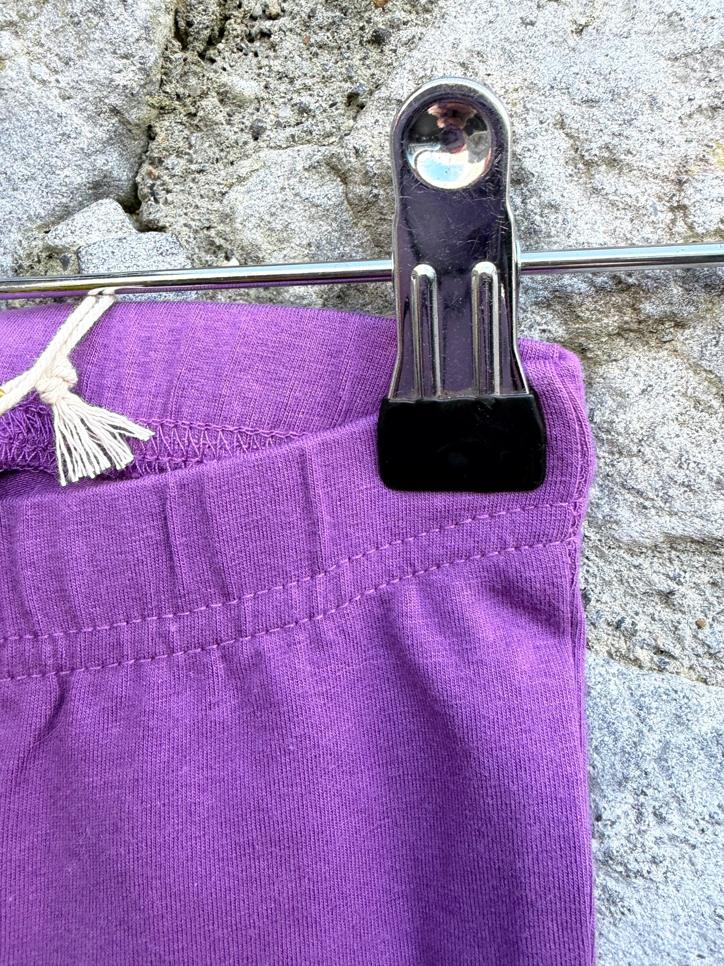 Purple leggings  3-6m (62-68cm)