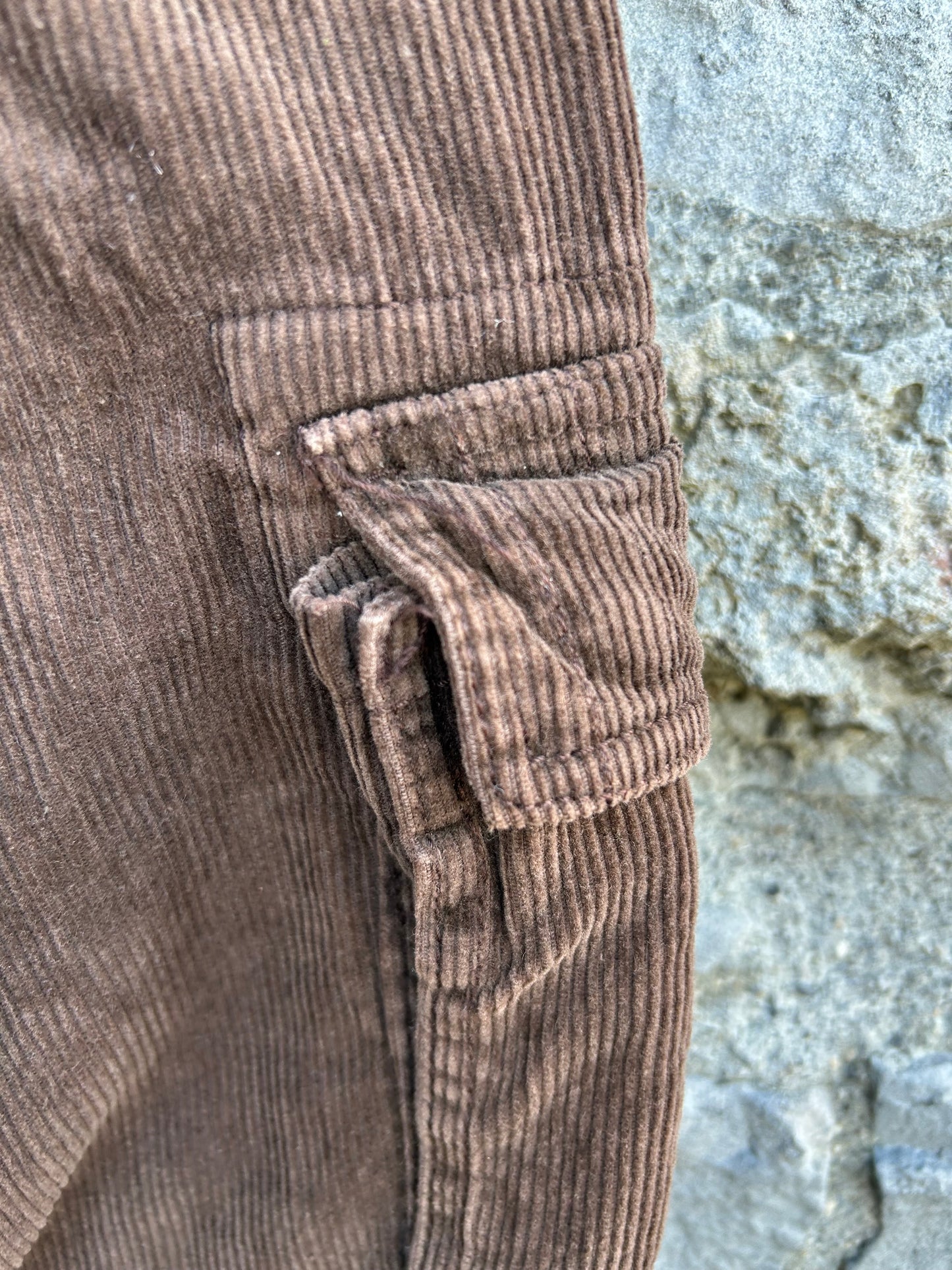 Y2K brown cords  10-11y (140-146cm)