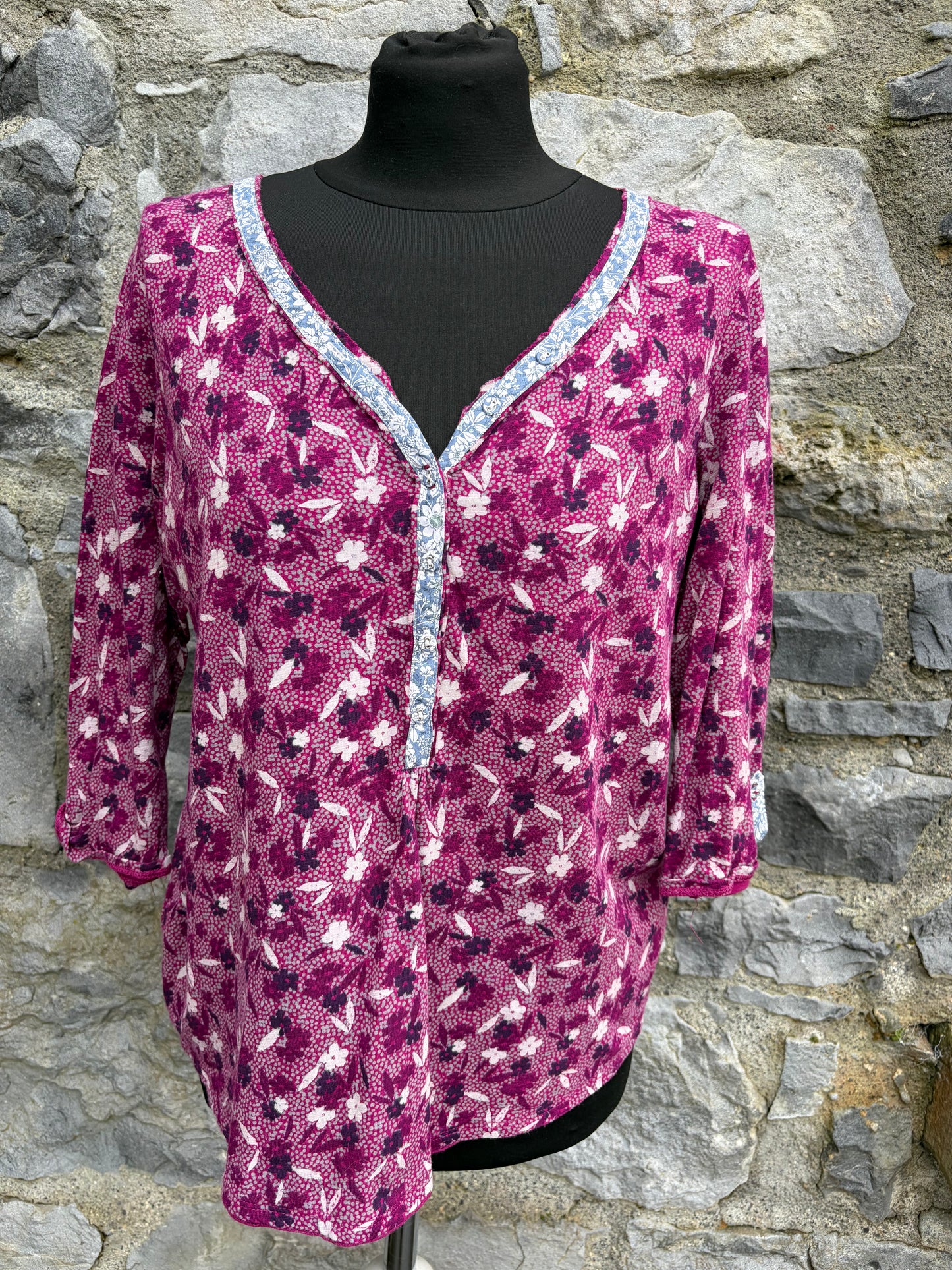 Pink Flowers&dots tops uk 12