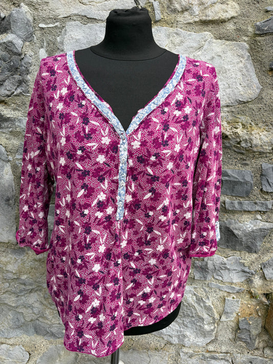 Pink Flowers&dots tops uk 12