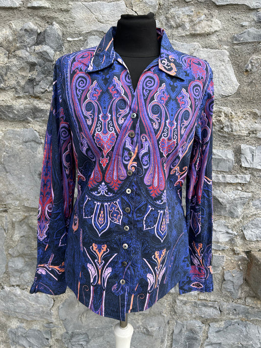 Paisley purple shirt uk 12