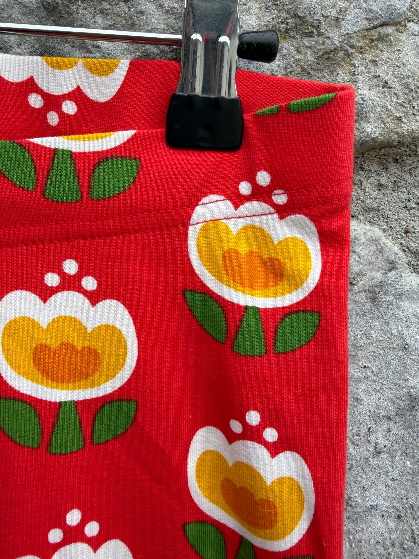 Tulips red leggings uk 10