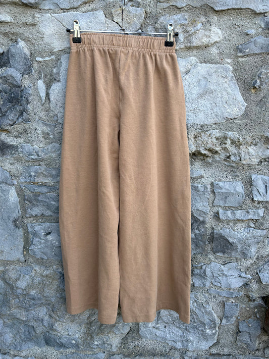 Beige wide leg pants  11-12y (146-152cm)