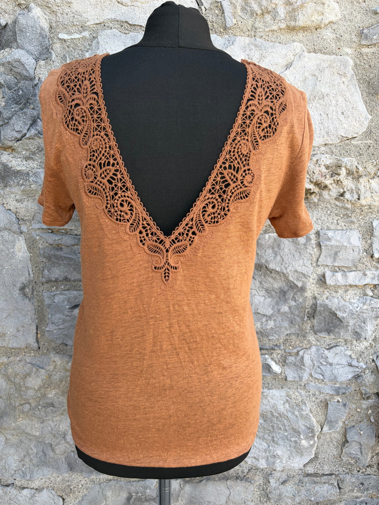Camel Mina T-Shirt uk 10