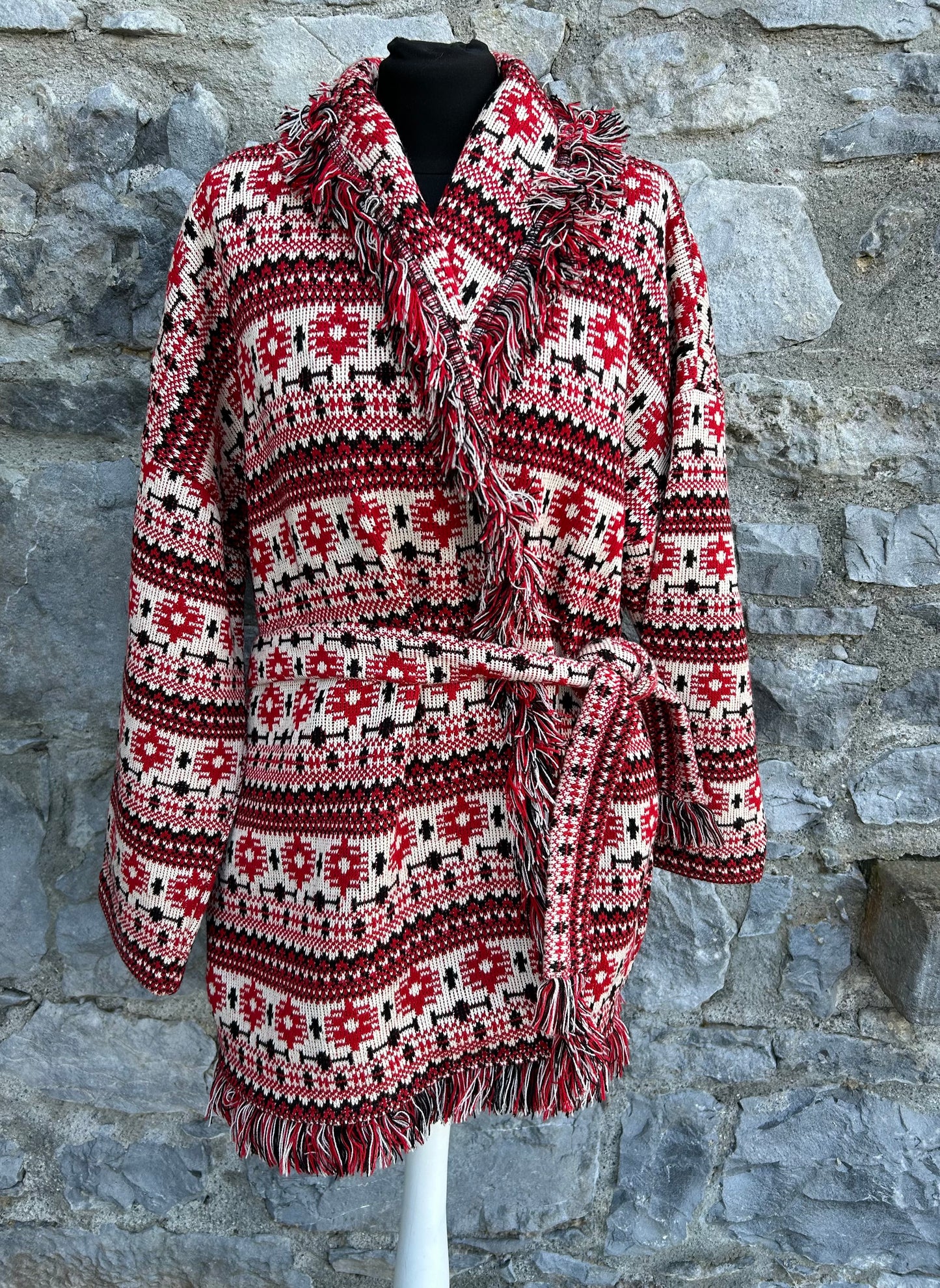 Aztec matron wrap jacket uk 12-14