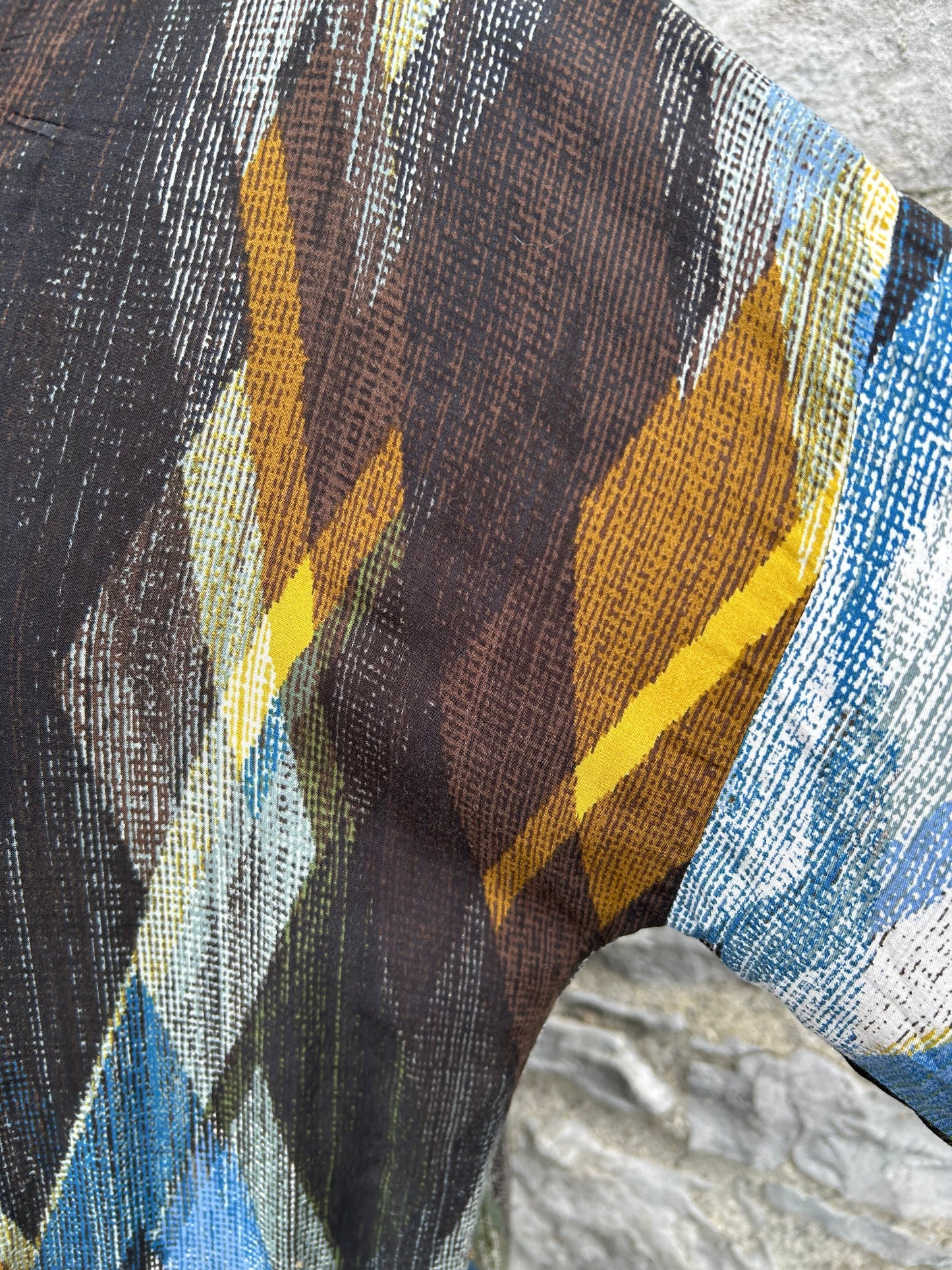Geometric long kimono uk 10-12