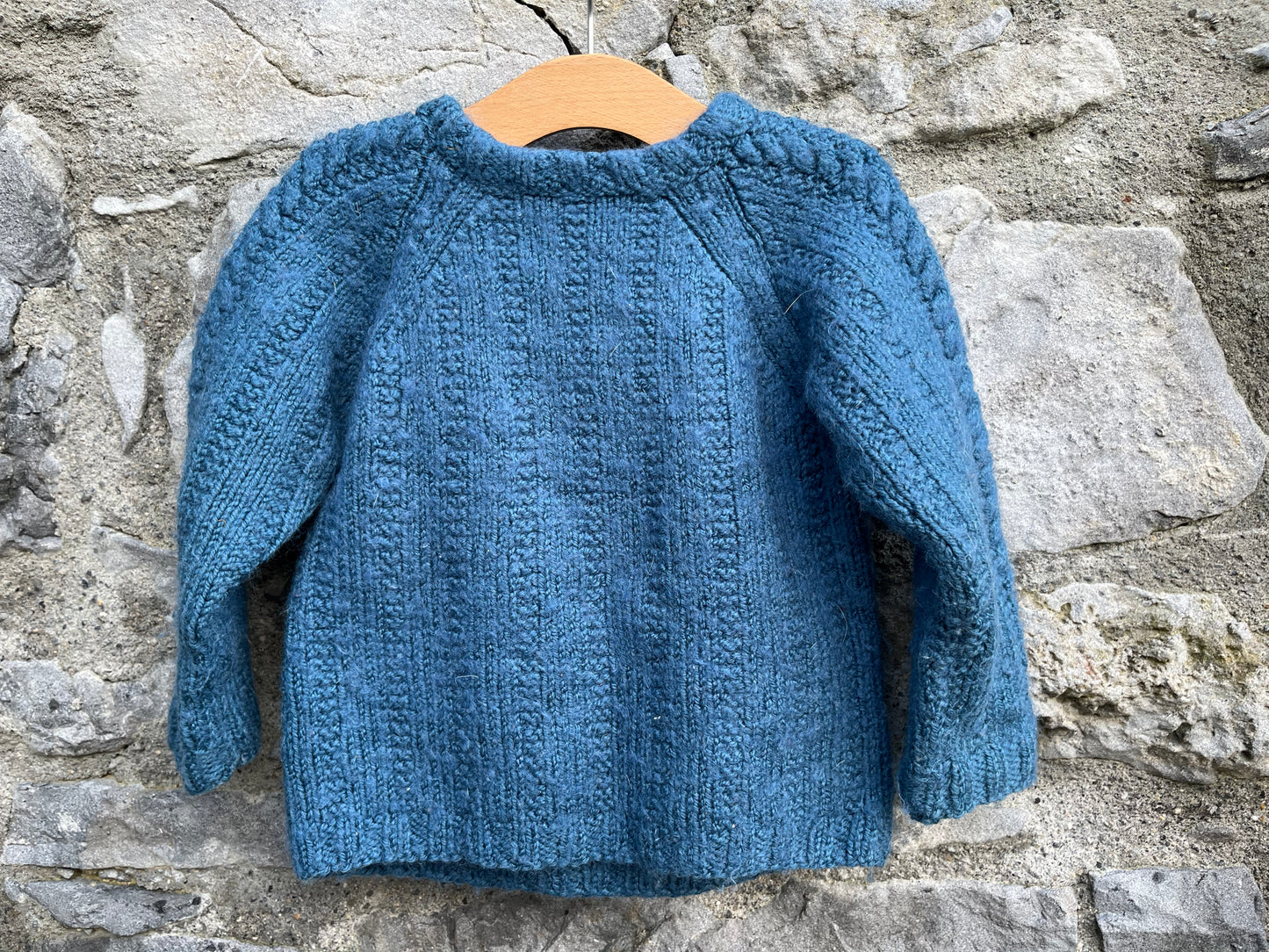 Blue jumper  18-24m (86-92cm)