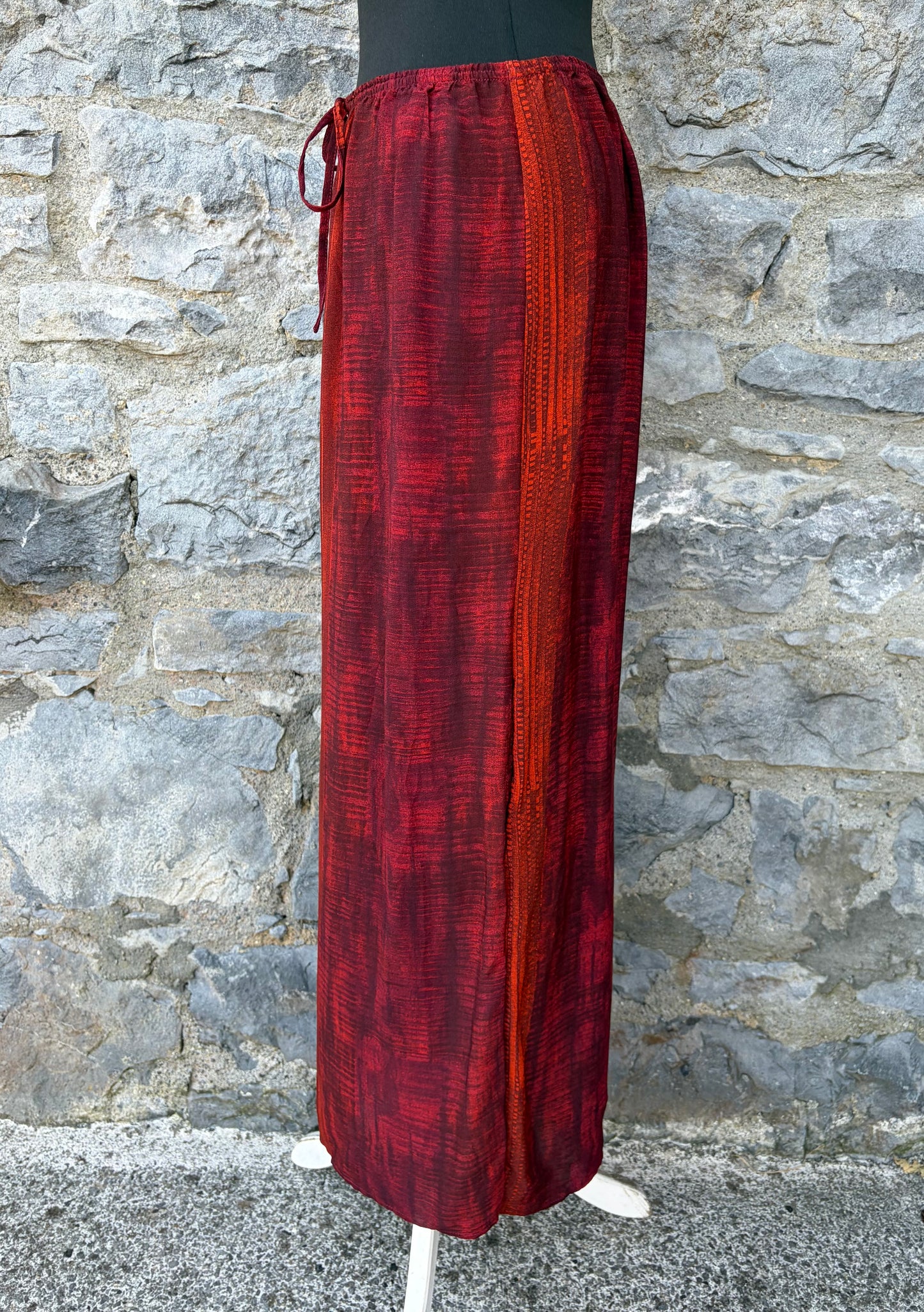 90s Rusty stripy skirt uk 10-12