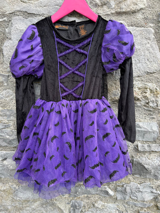 Bats purple witch  5-6y (110-116cm)