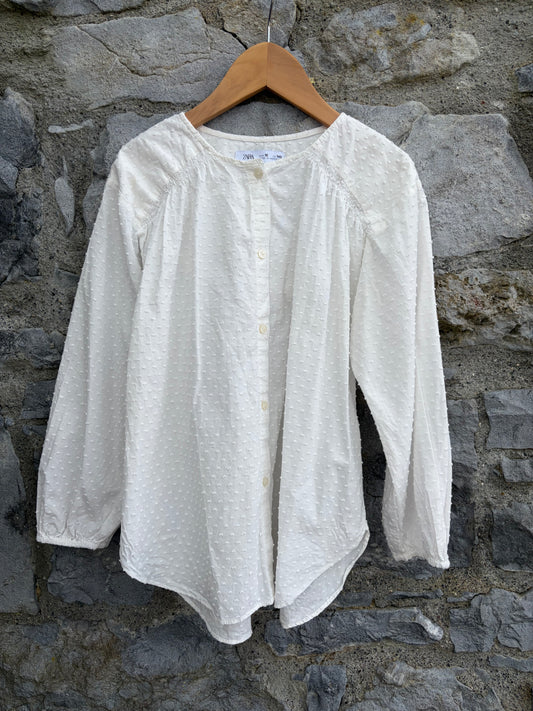 Cream blouse  10y (140cm)
