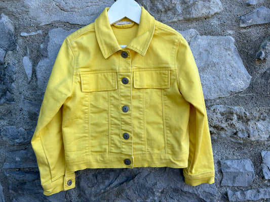 Yellow denim jacket  3-4y (98-104cm)