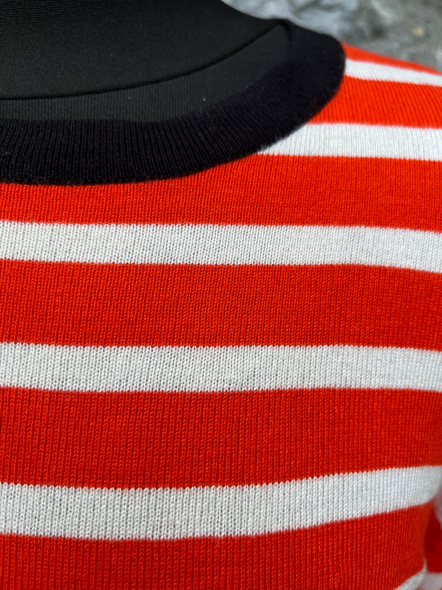 Red stripy top uk 10-12