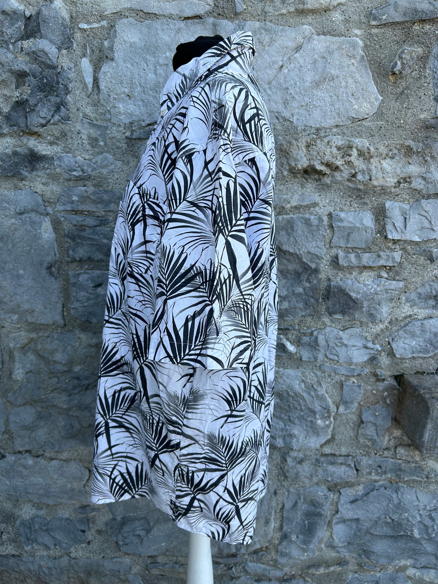 Palm leaves shirt Large