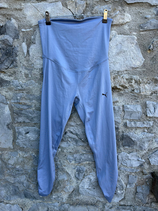 Blue maternity leggings uk 8