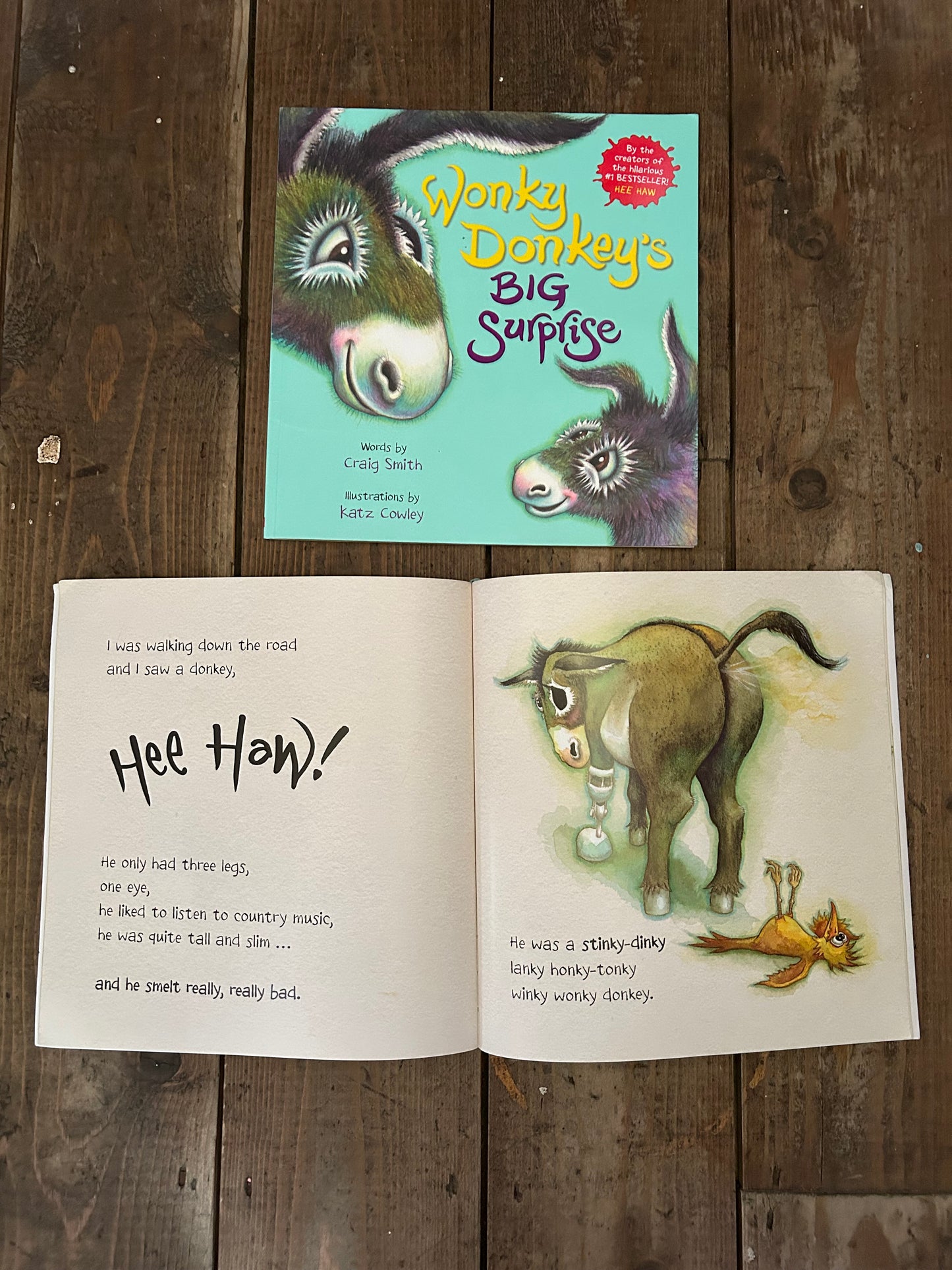 The wonky donkey set