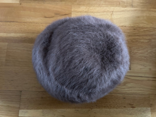 Brown furry hat