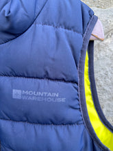 Load image into Gallery viewer, Navy puffy gilet  7-8y (122-128cm)
