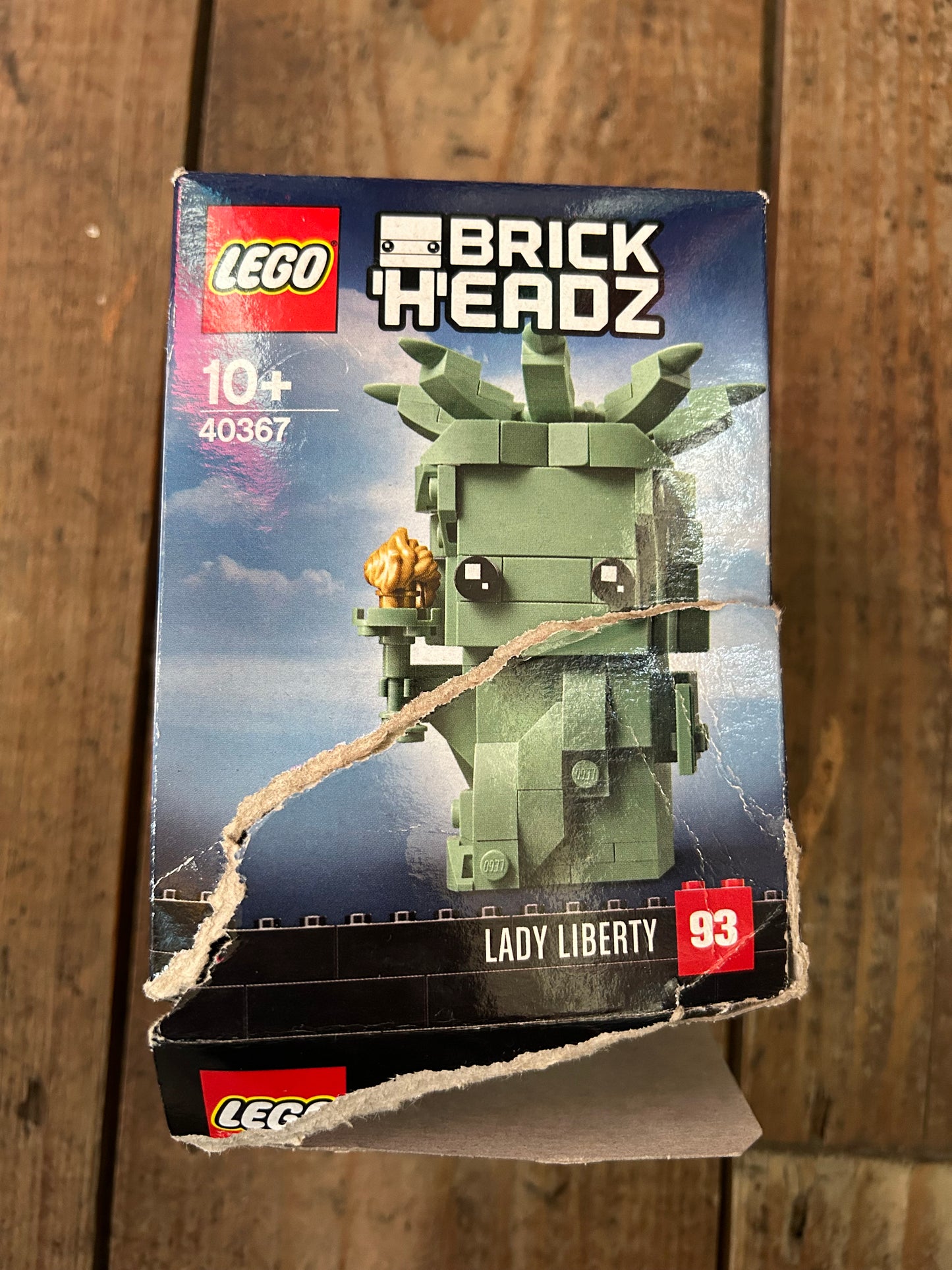 Lady liberty lego