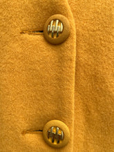 Load image into Gallery viewer, 80s yellow woolly jacket uk 12
