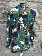 Load image into Gallery viewer, 80s patchwork ducks shirt uk 12
