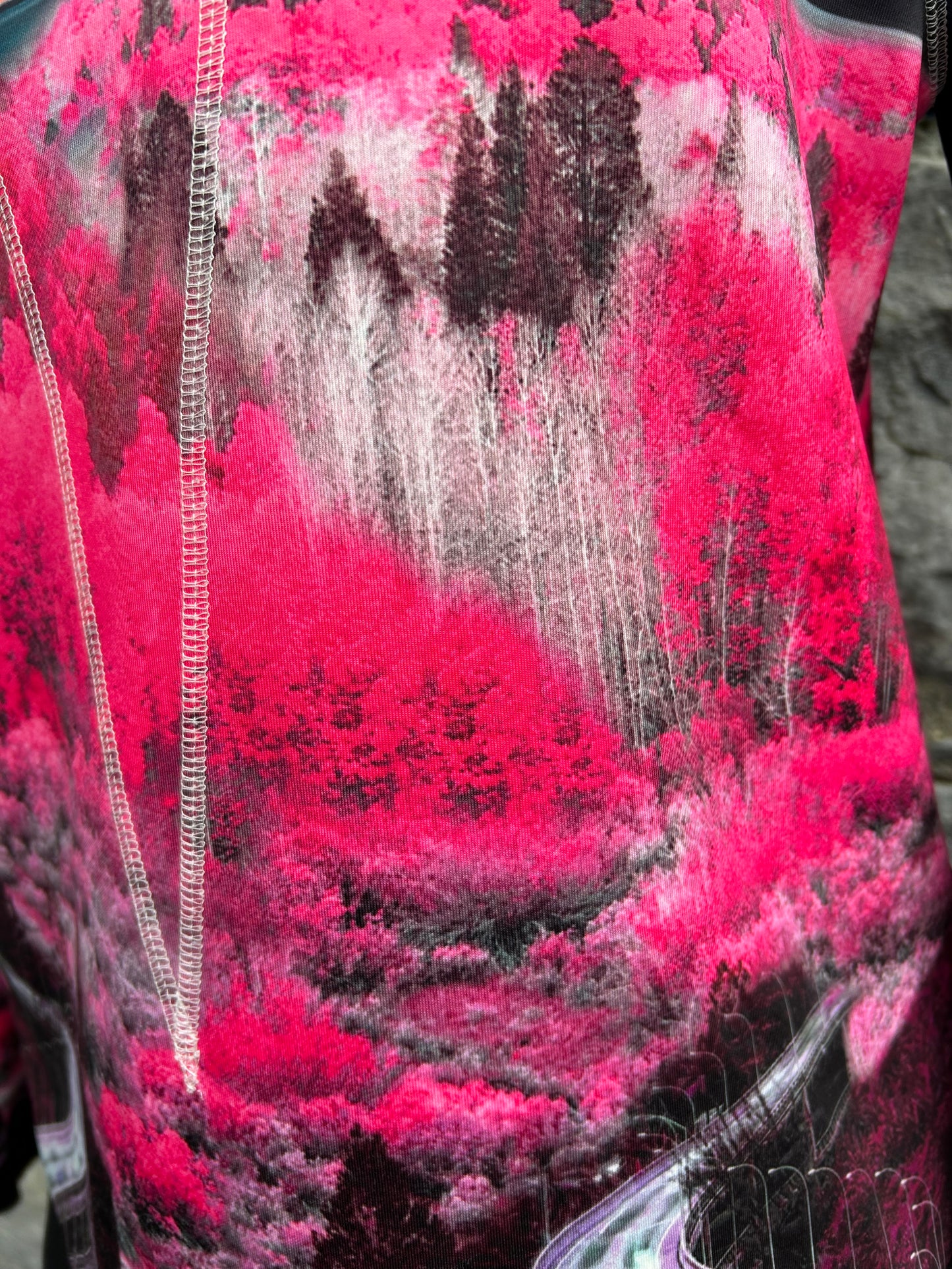 Blue&pink road to nowhere sweatshirt uk 8-10