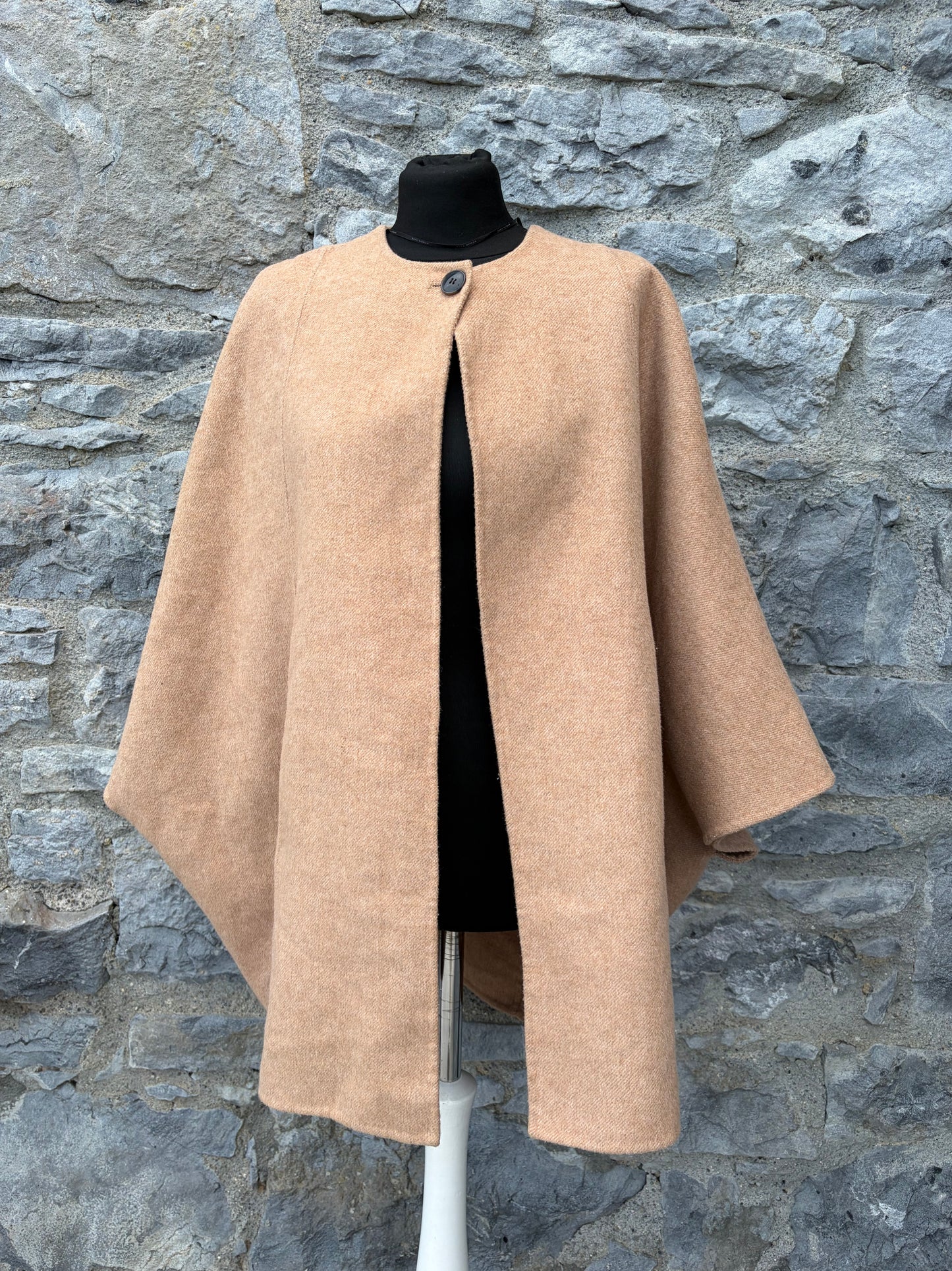 Camel cape coat uk 10-12