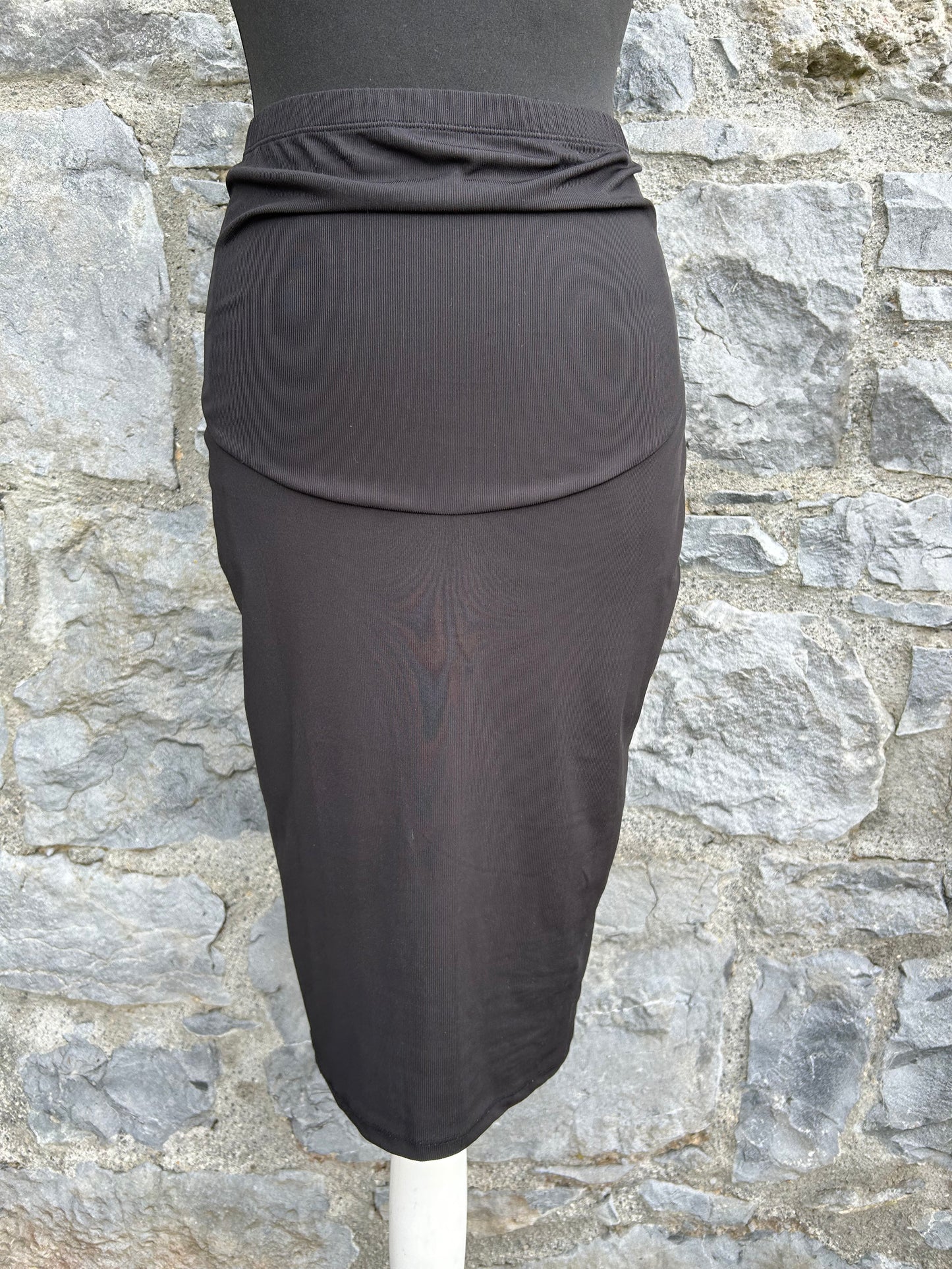 Black maternity skirt uk 6-8