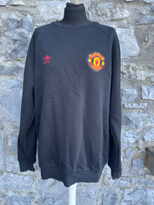 Manchester navy sweatshirt Large