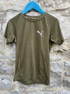 Khaki T-shirt  7-8y (122-128cm)