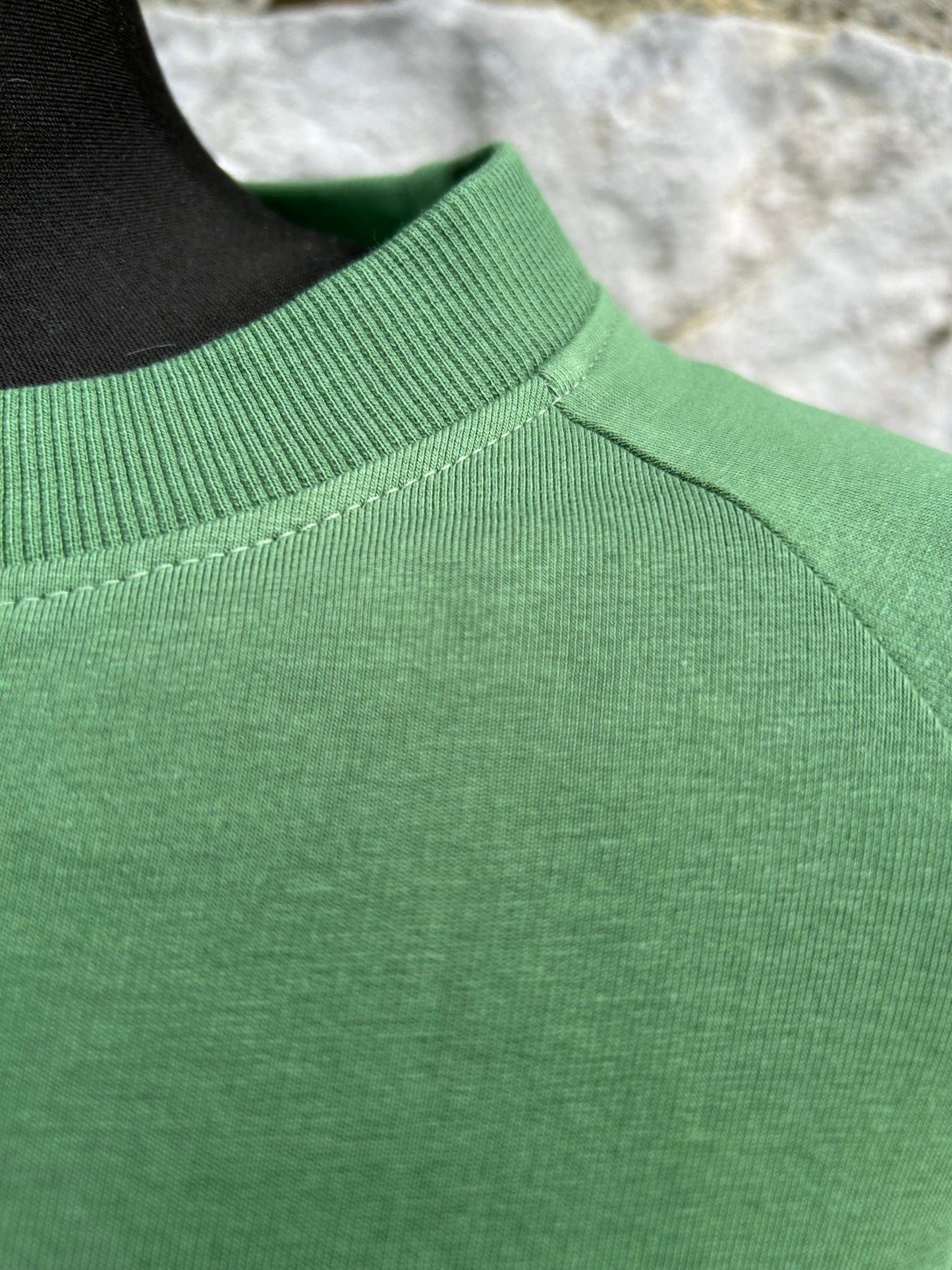 Green long sweatshirt uk 10-12