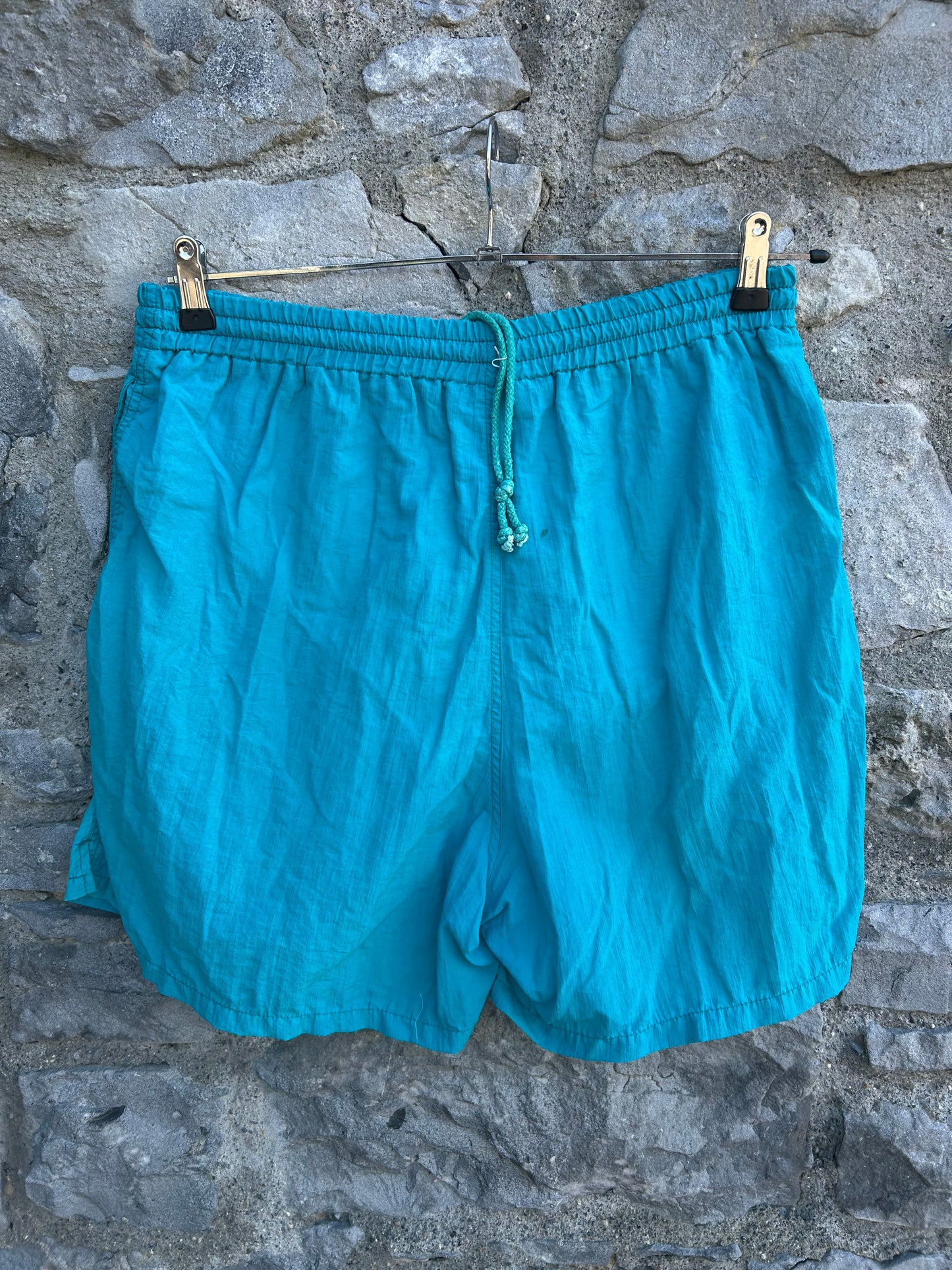 80s teal shorts Large