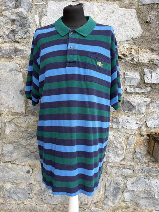 Blue&stripy T-shirt Large