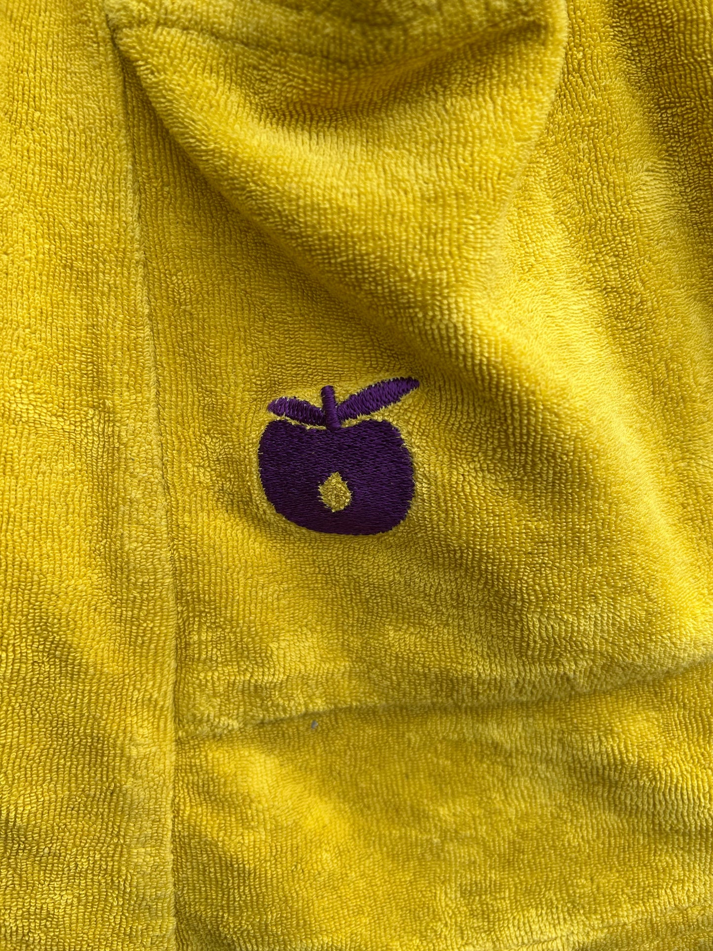 Yellow velour skirt 4-5y (104-110cm)
