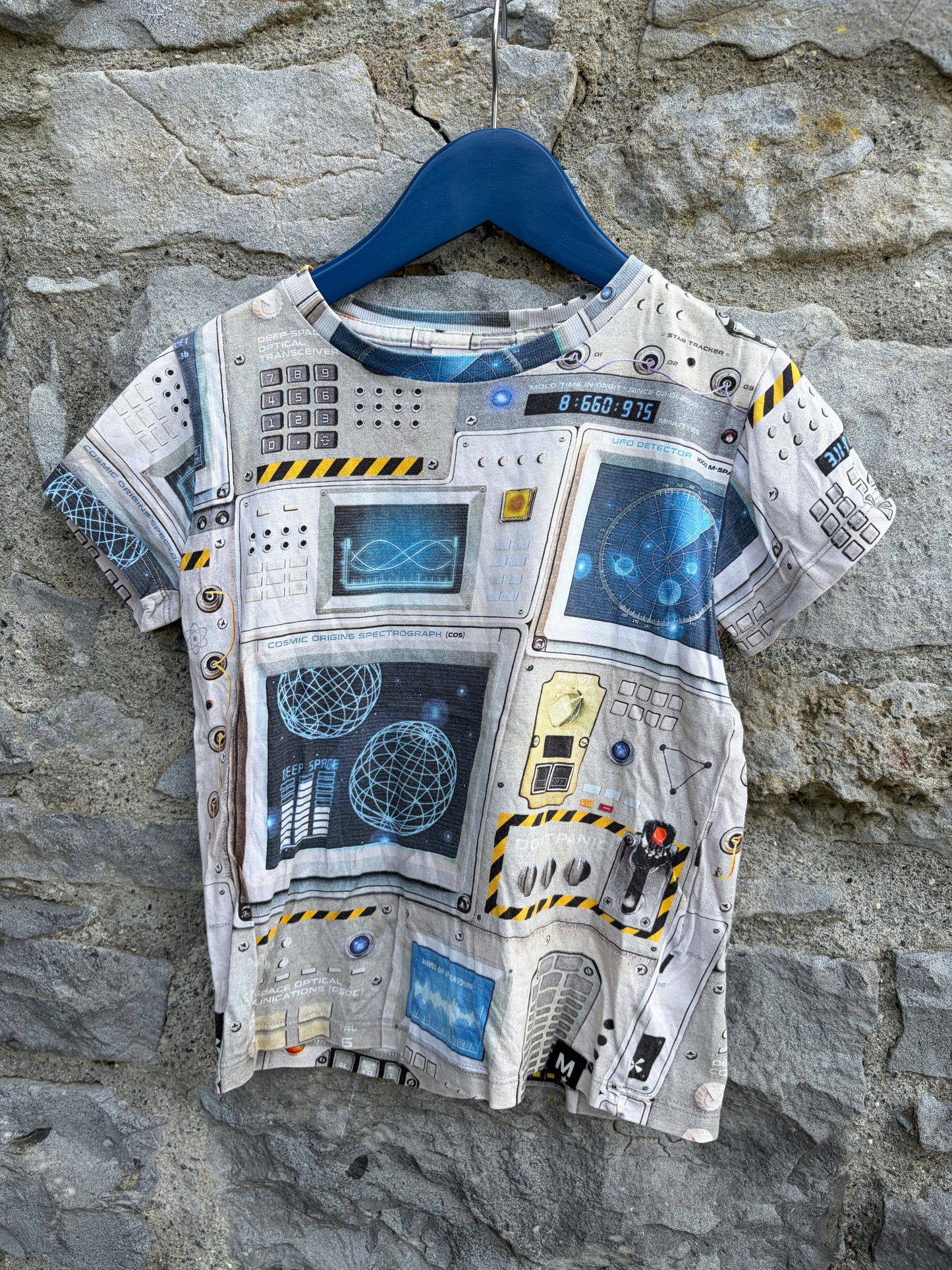 Raymont Space Navigation t-shirt  6y (116cm)
